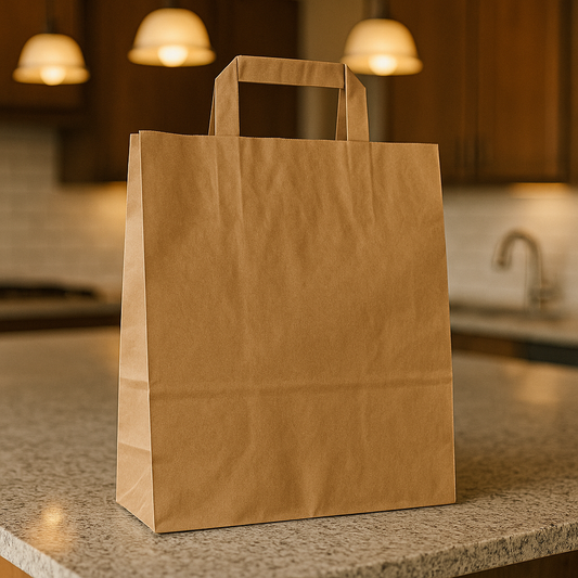 Brown Paper Carrier Bag Large